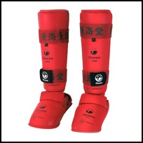 schienbein-fussschutz-karate-tokaido-rot-wkf-neue-form